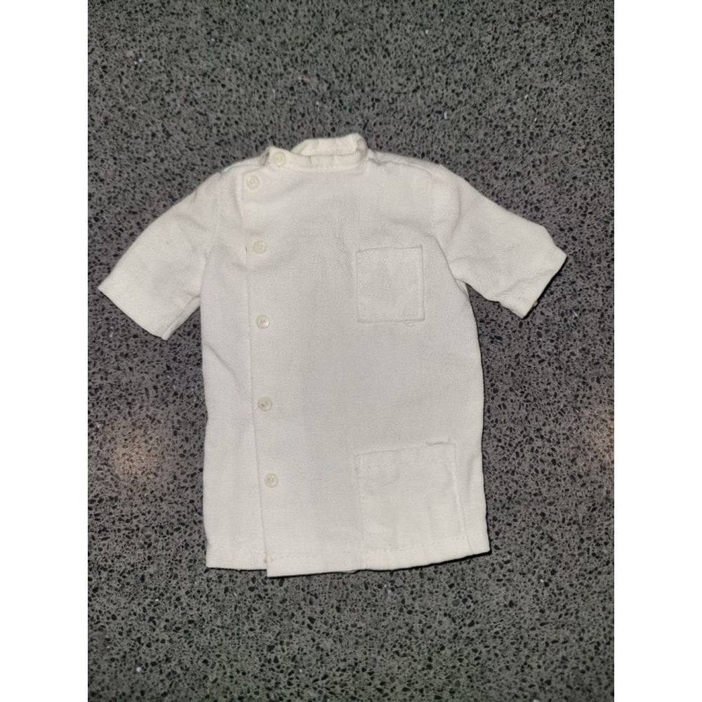 Vintage Doctor Ken Shirt 1963 Mattel Outfit 793 White Medical Top